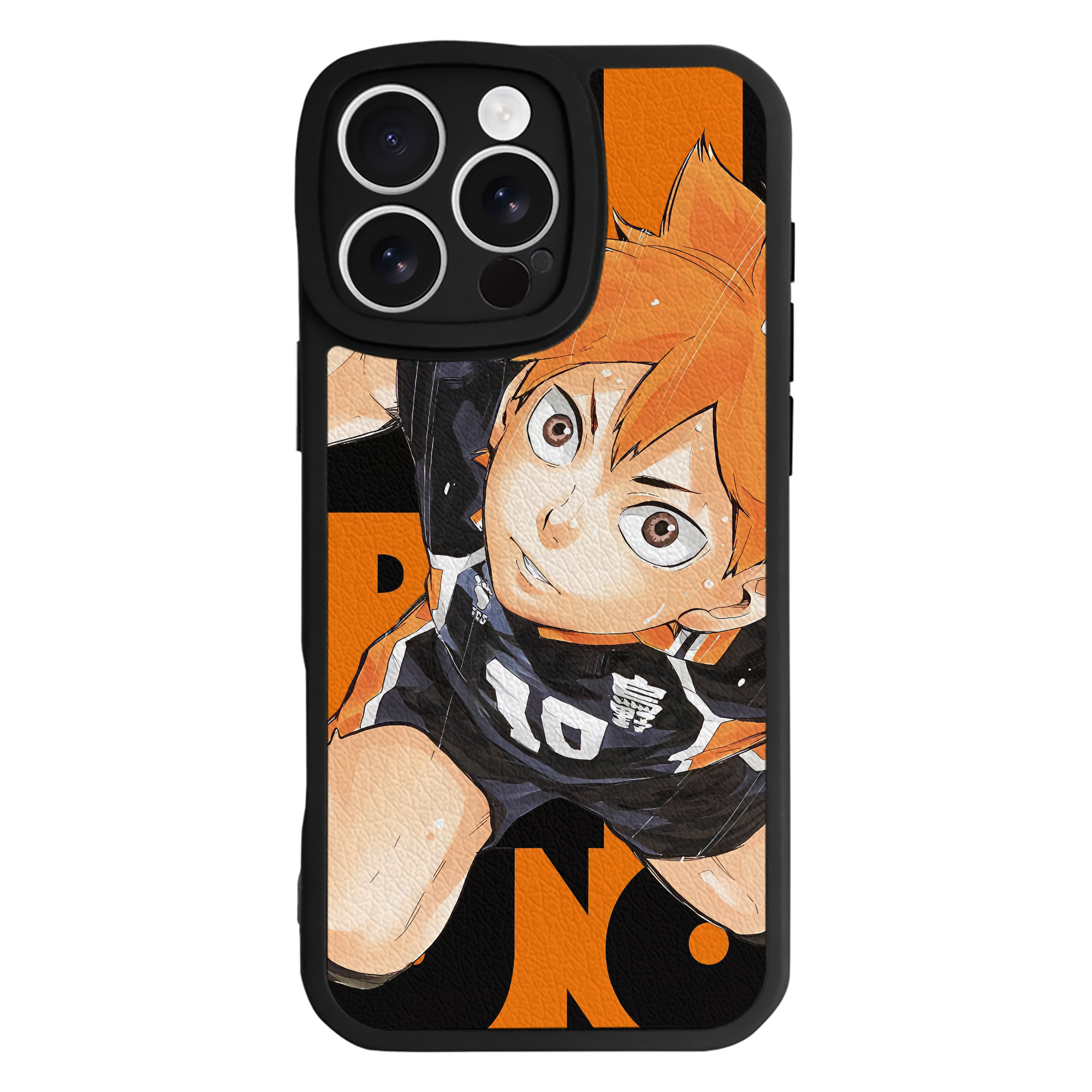（画像用） ハイキュー!! Haikyu!! 【iPhone 16シリーズ対応】シリコンスマホケース（レザー調） 材質：シリコン